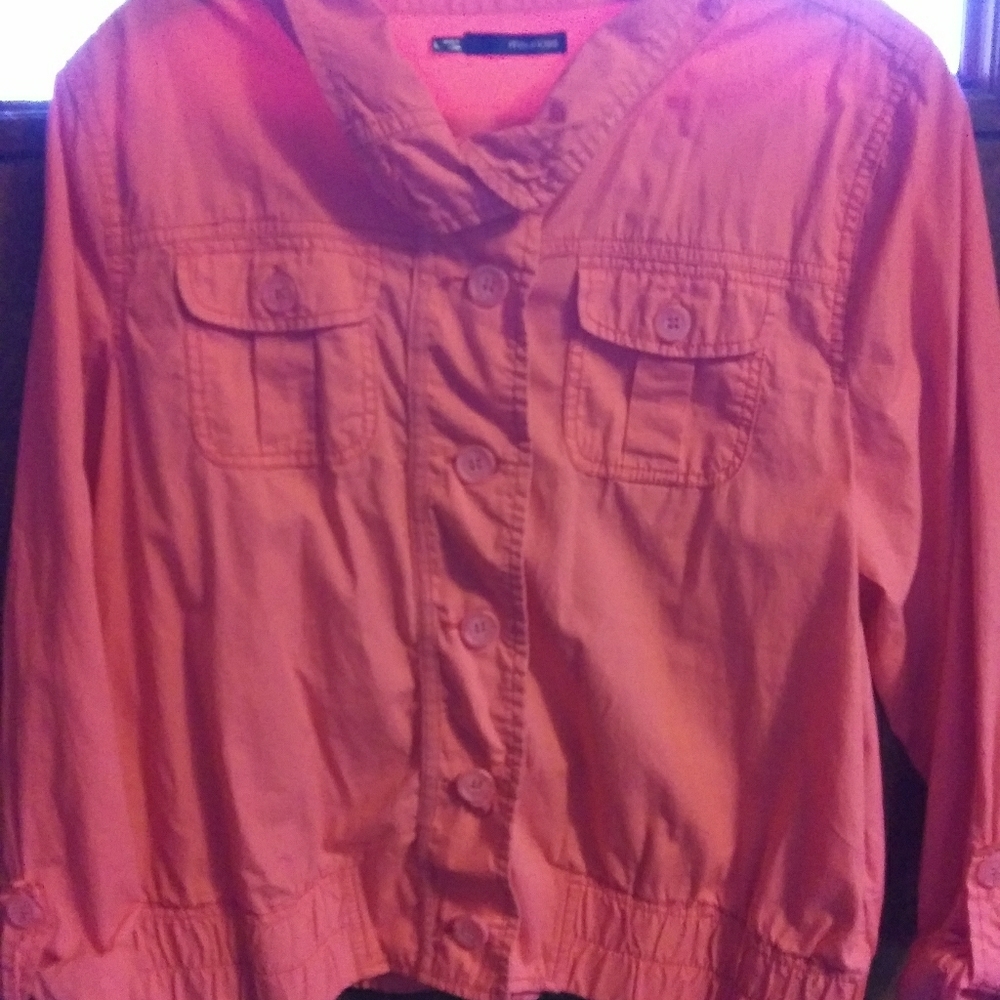 Maurices lightweight coral jacket